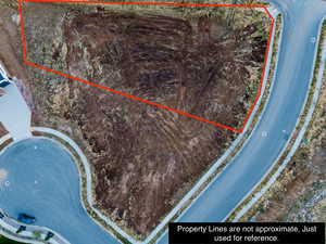 Map / location with property boundaries highlighted