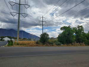 View of mountain background