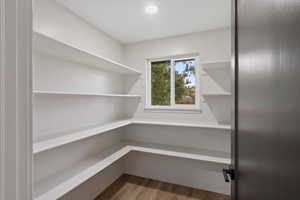 View of storage area