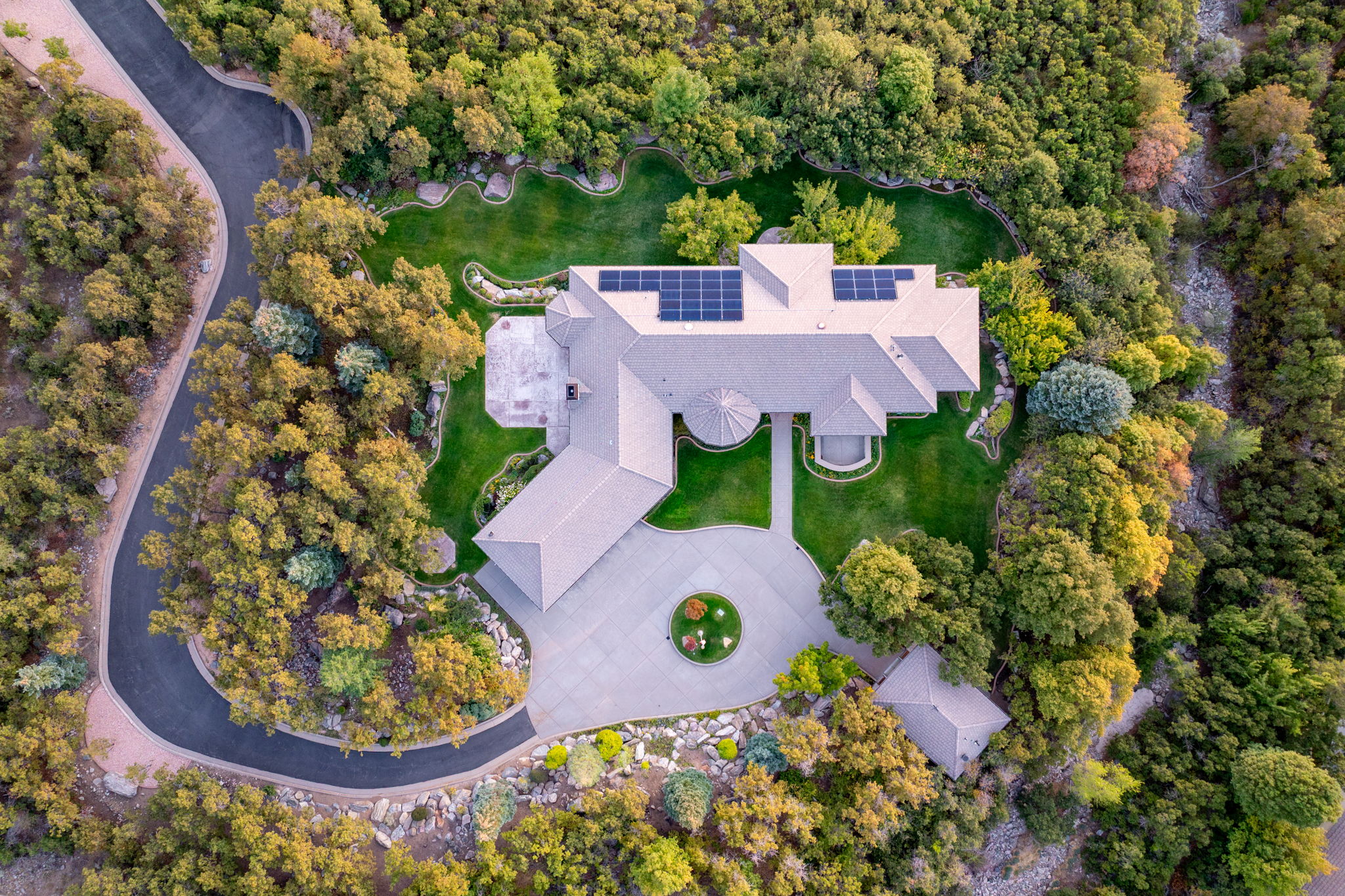 Incredibly private 8.48 acres.