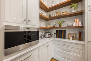 View of storage area