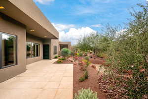 View of yard featuring a patio area