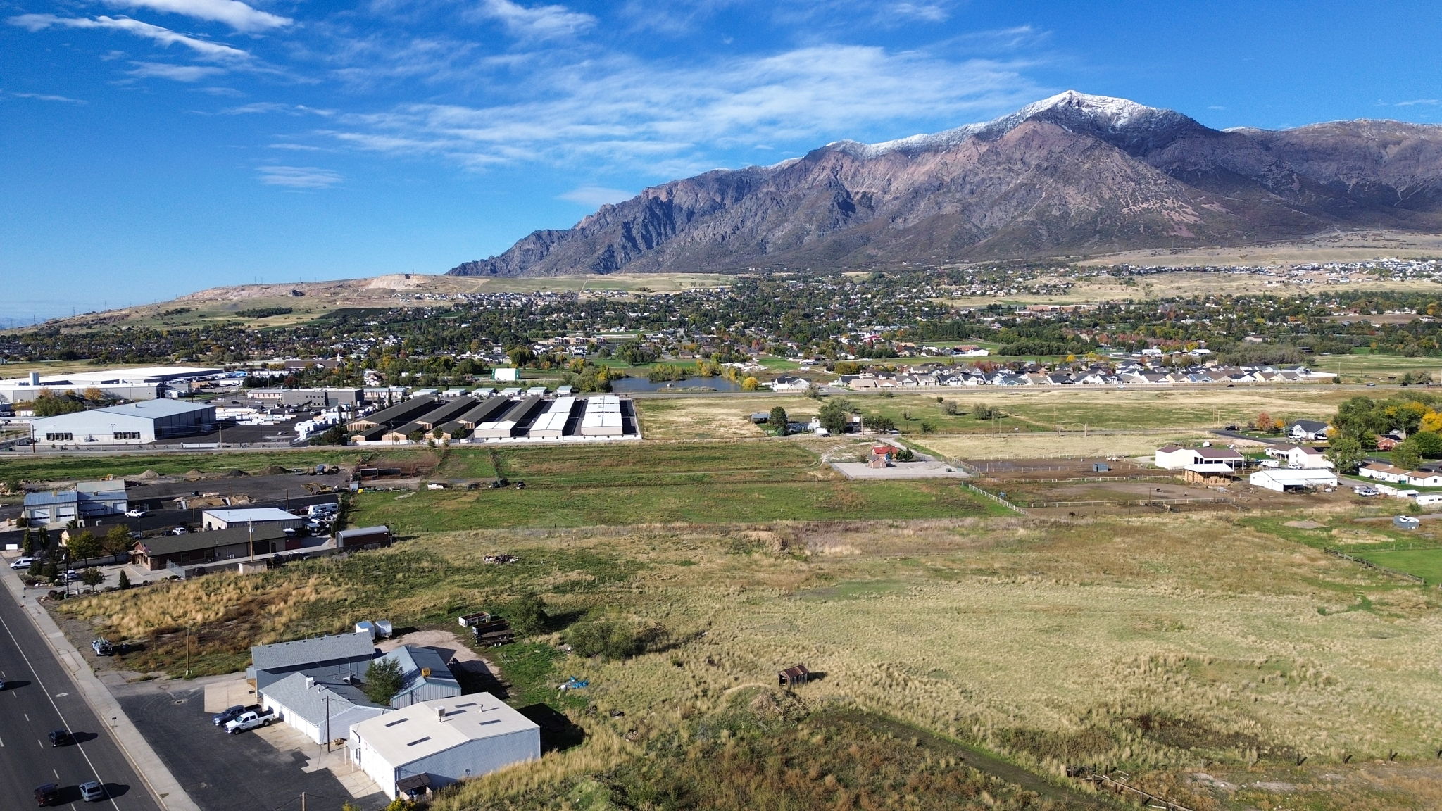 View of mountain backdrop