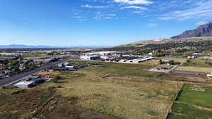 Drone / aerial view of mountains