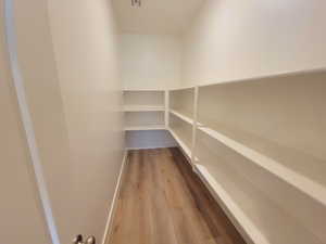 View of storage area