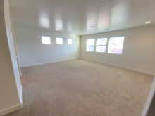 Empty room with healthy amount of natural light and carpet flooring