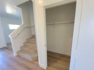 View of closet