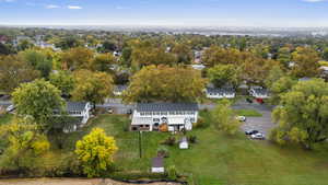 Aerial perspective Grand View Acres neighborhood