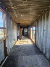 Interior of Storage Container
