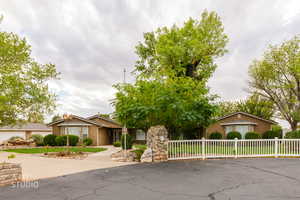 View of ranch-style house