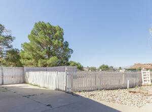 View of patio / terrace with a gate
