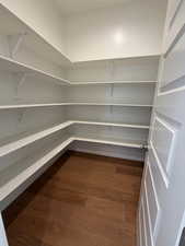 View of storage area