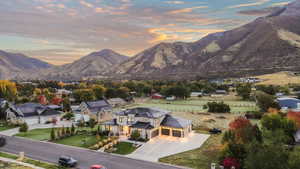 View of mountain backdrop