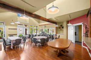 Common house dining room