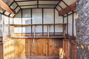 View of storage area