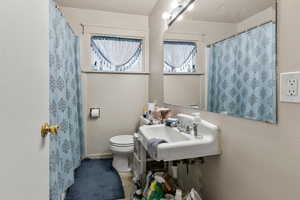 Full Bathroom with a shower