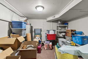 View of storage room