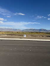 View of the lot from across the street