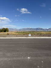 View of the lot from across the road
