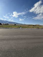 View of the lot from across the street