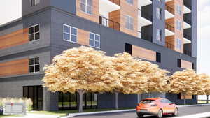 View of apartment building / complex