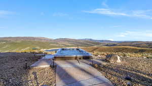 View of mountain backdrop