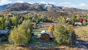 View of mountain backdrop