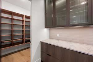 View of storage area