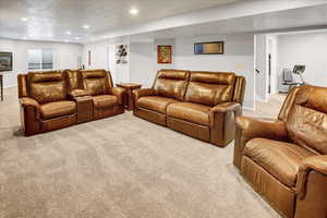 Basement family/recreation area.