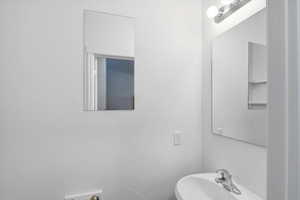 Bathroom with a sink