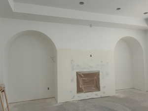 View of unfurnished living room