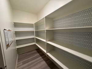 View of storage area