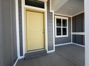 Entrance to property