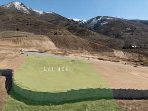 View of mountain background