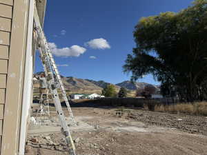 View of mountain backdrop
