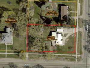 Map of property location featuring property boundaries highlighted