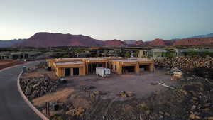 View of mountain backdrop