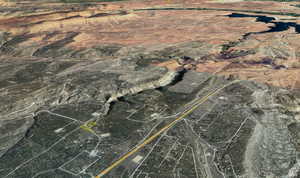 Aerial view of property's location