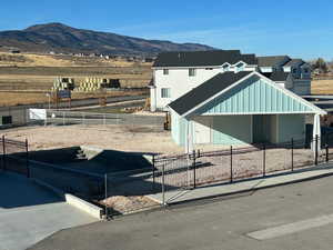 View of mountain background