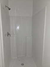 Bathroom with a shower