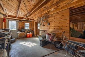 View of shed/tackroom