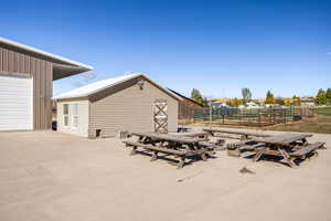 View of workroom/tackroom