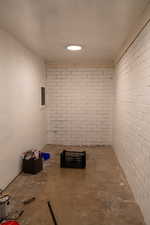 storage area by the garage