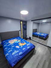 4th bedroom view of the closet