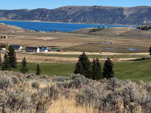 Bear Lake water view featuring mountains