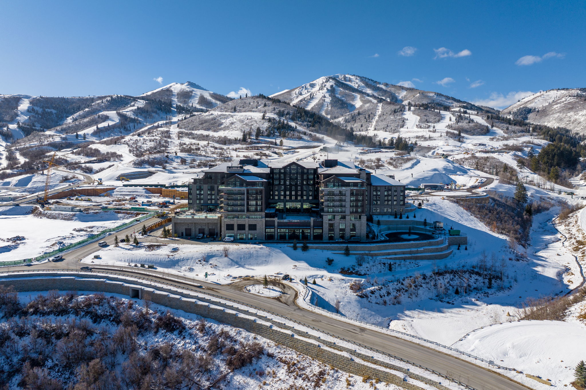 View of mountain backdrop