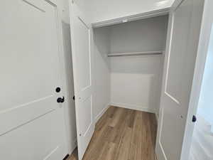 View of closet