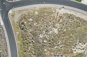 Aerial overview of property's location