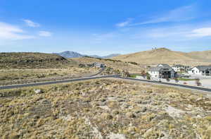 View of mountain background