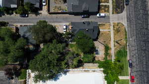 Aerial view of property's location